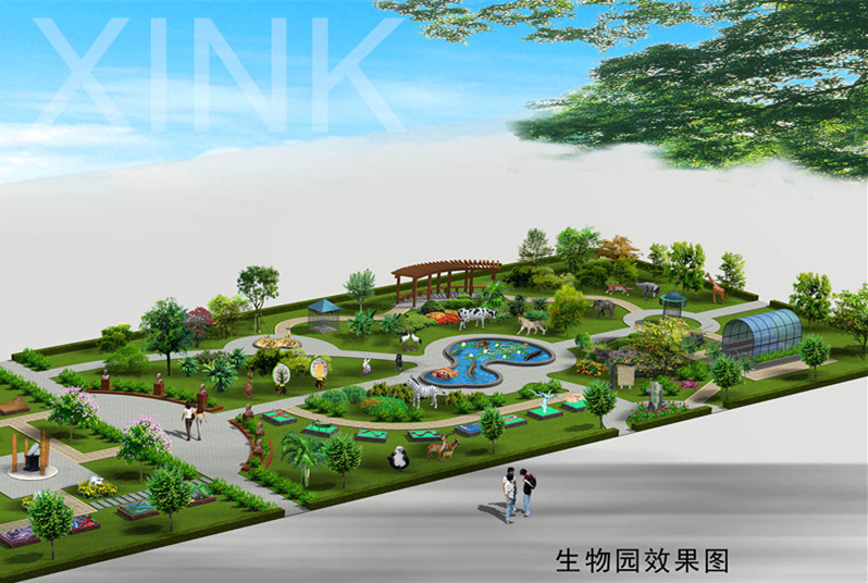 特色生物園效果圖